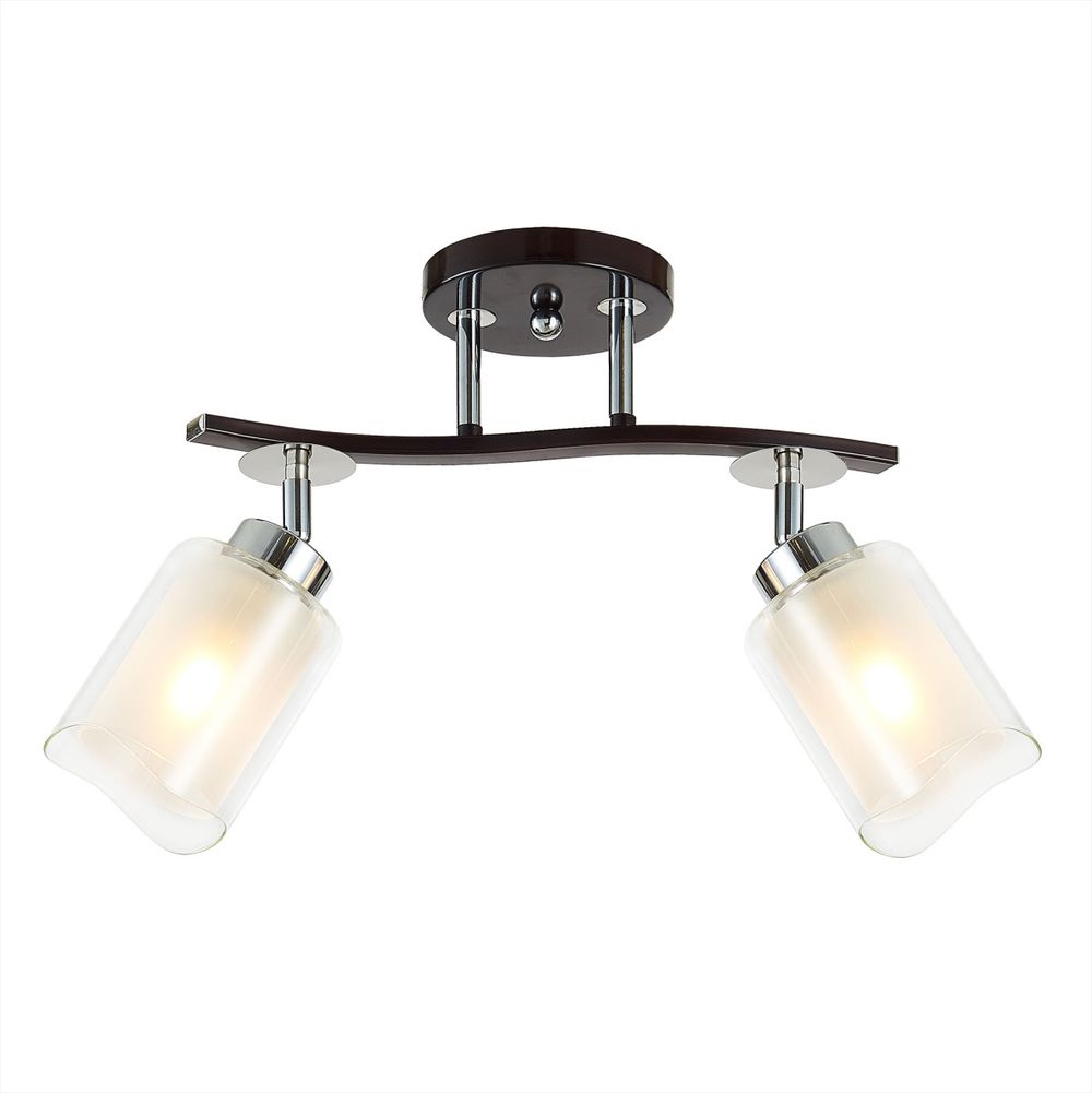 Citilux Фортуна CL156122 Люстра с поворотными плафонами Венге Хром