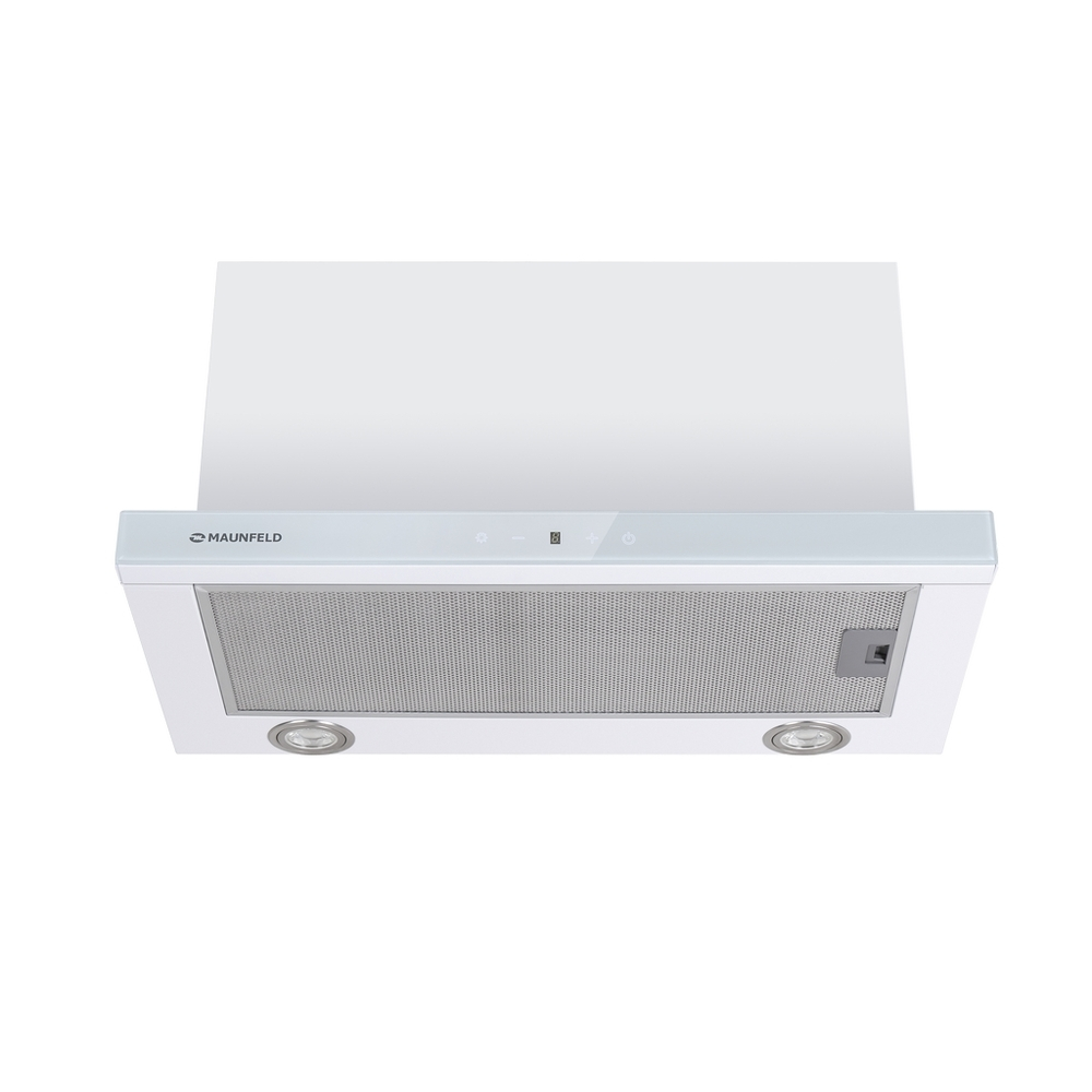 Встраиваемая вытяжка Maunfeld TS Touch 50 Glass White