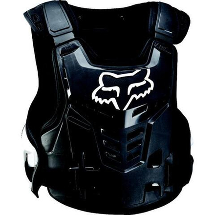 Защита панцирь подростковый Fox Raptor Proframe LC Youth (Black/White, OS, 2024 (13608-018-OS))