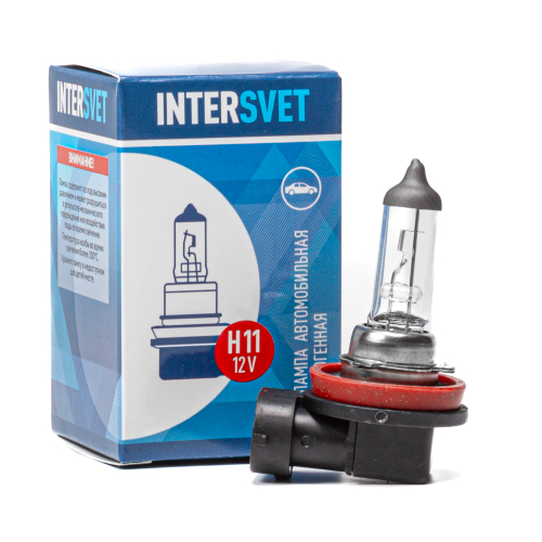 Автолампа галогенная H11, 12 В, 55 Вт, PGJ19-2