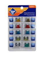 46557 Предохранители флажковые в блистере NOVA BRIGHT MICRO (низкопрофильные) 10 шт.