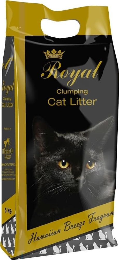 Indian Cat Litter Аромат №1 Гавайский бриз наполнитель бентонит  10 кг