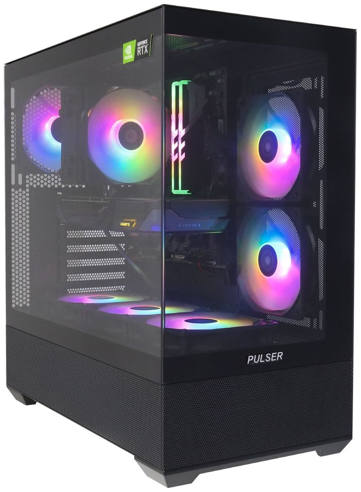 PULSER R5 7500F / 9060 XT / 32 Гб / SSD 1000 Гб / ОС не установлена PULSER R5 7500F / 9060 XT / 32 Гб / SSD 1000 Гб / ОС не установлена