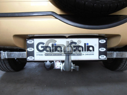Фаркоп оцинкованный Galia S030A для Suzuki Grand Vitara 1998-2005, Suzuki Grand Vitara XL7 1998-2003(паспорт и сертификат в комплекте)(без электрики)