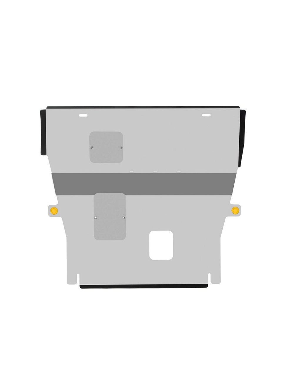 Защита картера и коробки передач (с креп.) для NISSAN X-Trail (2014-н.в.) 2.0 бензин АТ FWD NLZ.36.43.030A