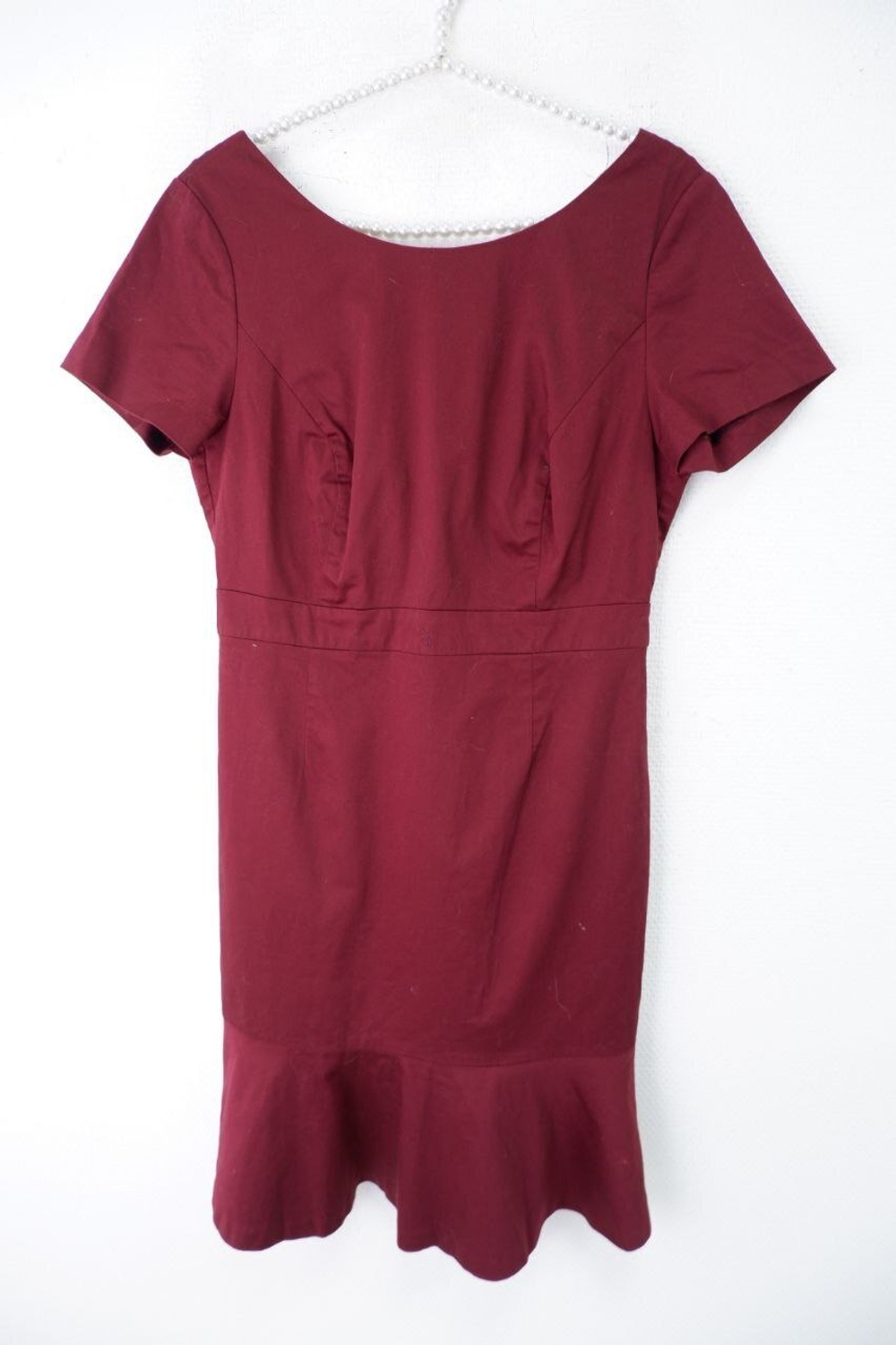 Платье Class International бордо 46 размер