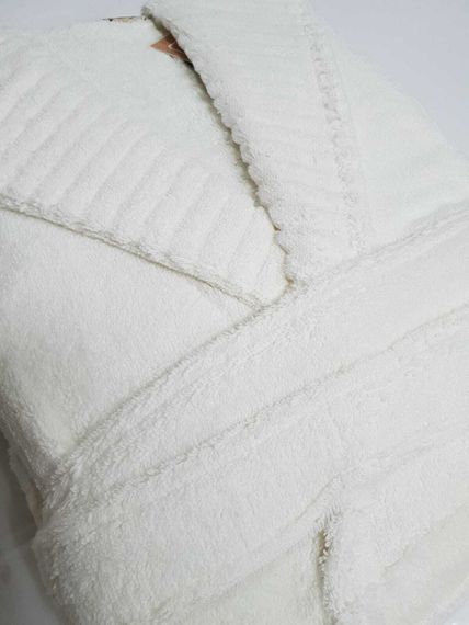 Халат мужской махровый 1425 кремовый Nusa Турция