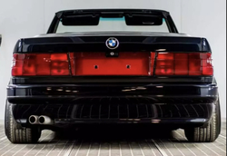 BMW E30 Бленда под стандартный номер ВП (Реплика "Стекловолокно")