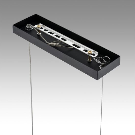 8240/3 COMFI LN26 240 черный, металл/акрил Светильник подвесной LED GX53 3*7W 220V LANIKA