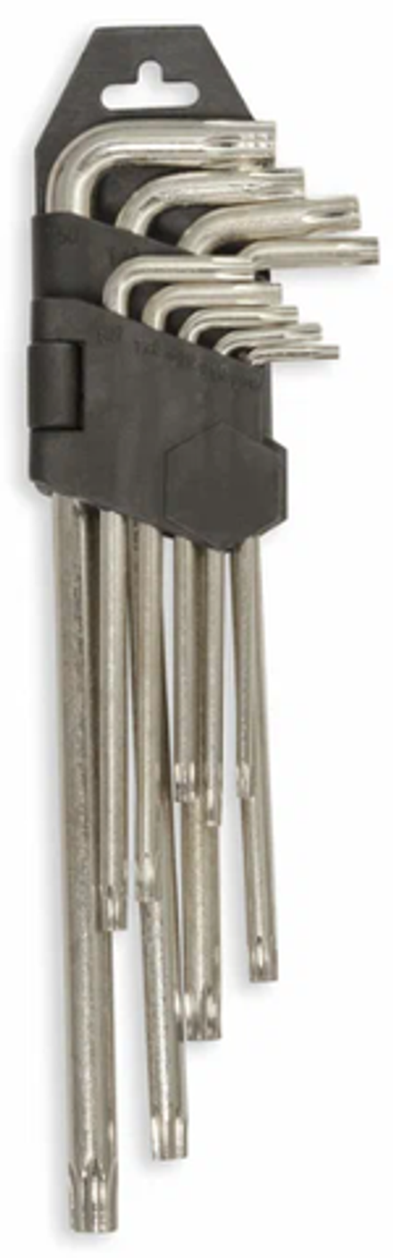 Набор ключей имбусовых Staler, CrV, TX 1.5-10мм, 9шт (S)