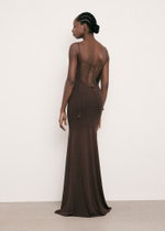 Платье SAINT-TROPEZ, шоколадный