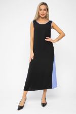 Сарафан Новый сезон (черно-голубой) П13629-10М LT Collection