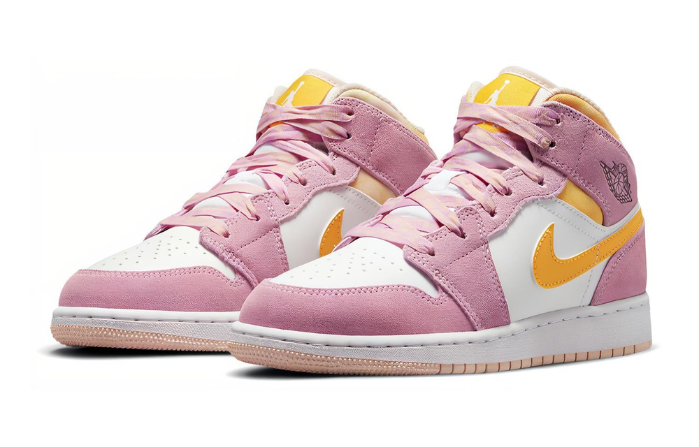 Jordan 1 Mid SE Arctic Pink GS