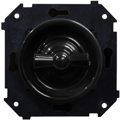 Выключатель 1-кл. (скрытый монтаж), Черный B3-200-23