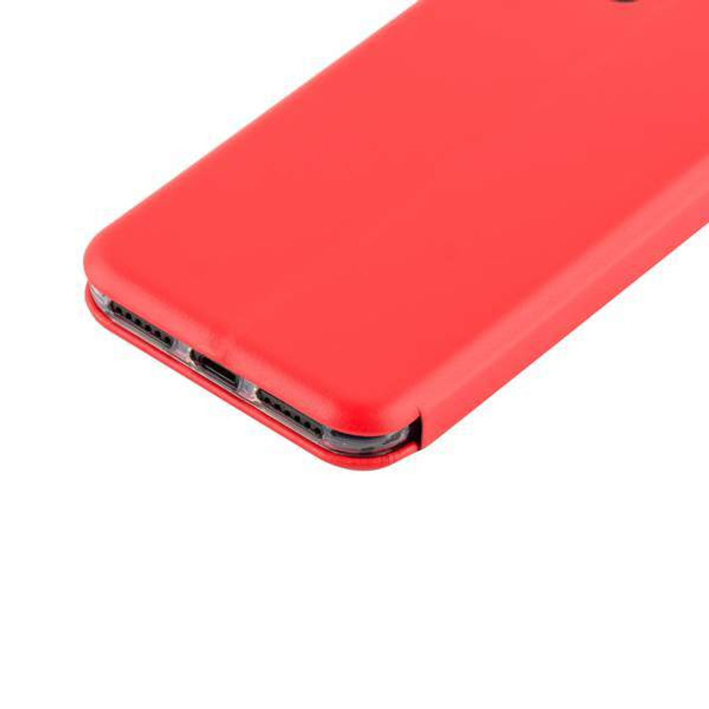 Чехол-книжка кожаный Fashion Case Slim-Fit для Samsung A8 (2018) Red Красный