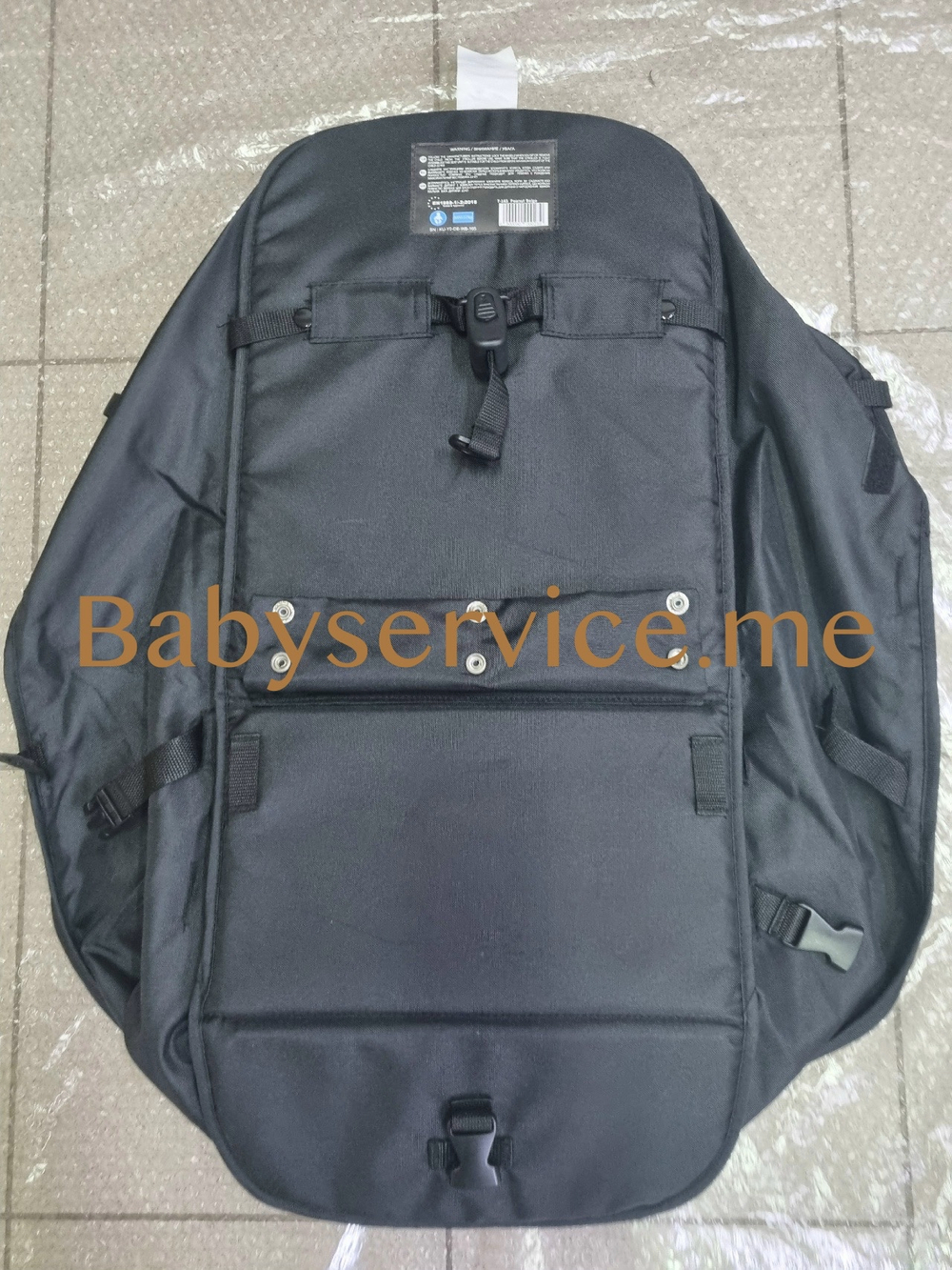 Текстиль сиденья Carrello Fortuna черный / беж