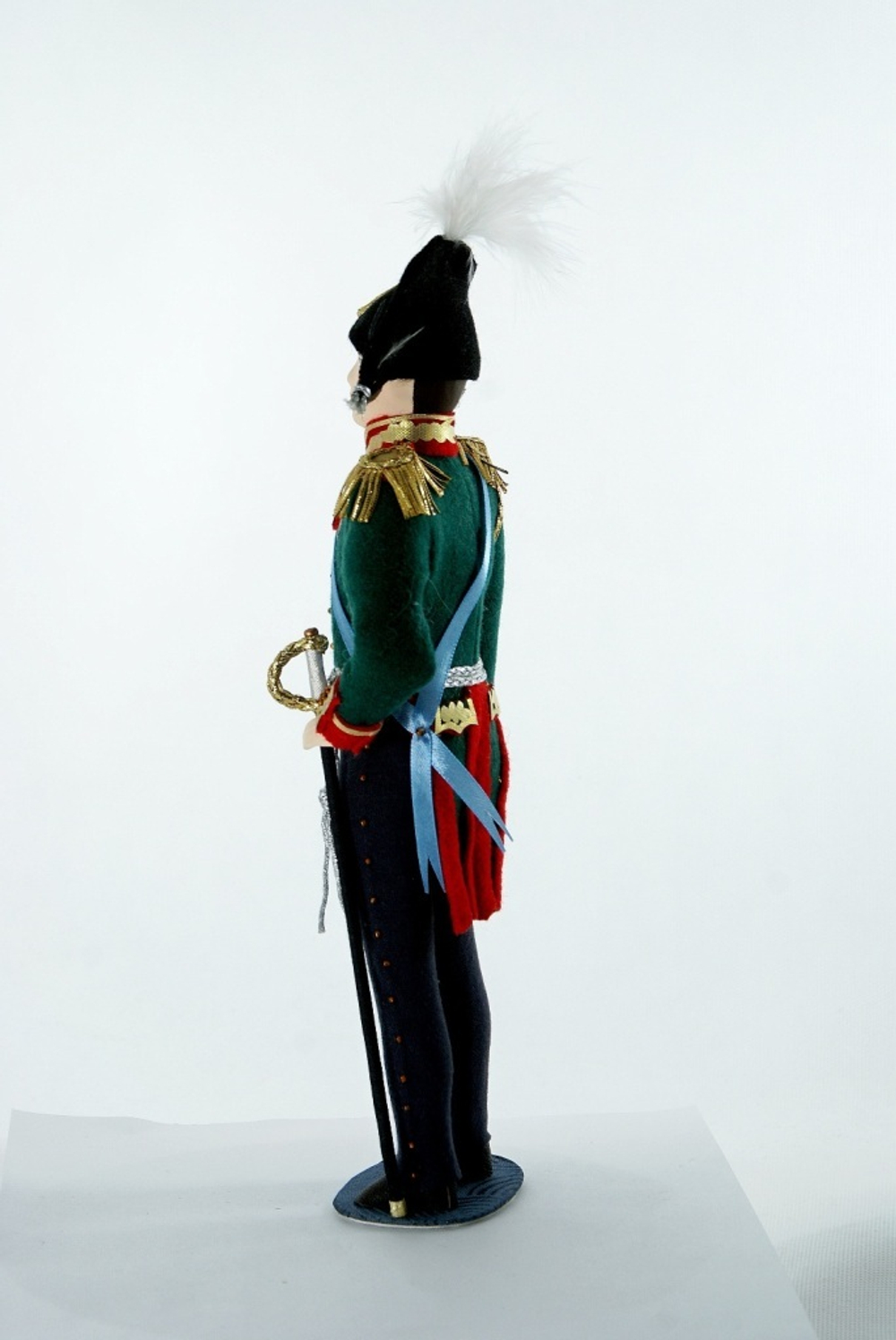 Кукла интерьерная. Пехотный генерал. Военный костюм. 1812 г. Россия