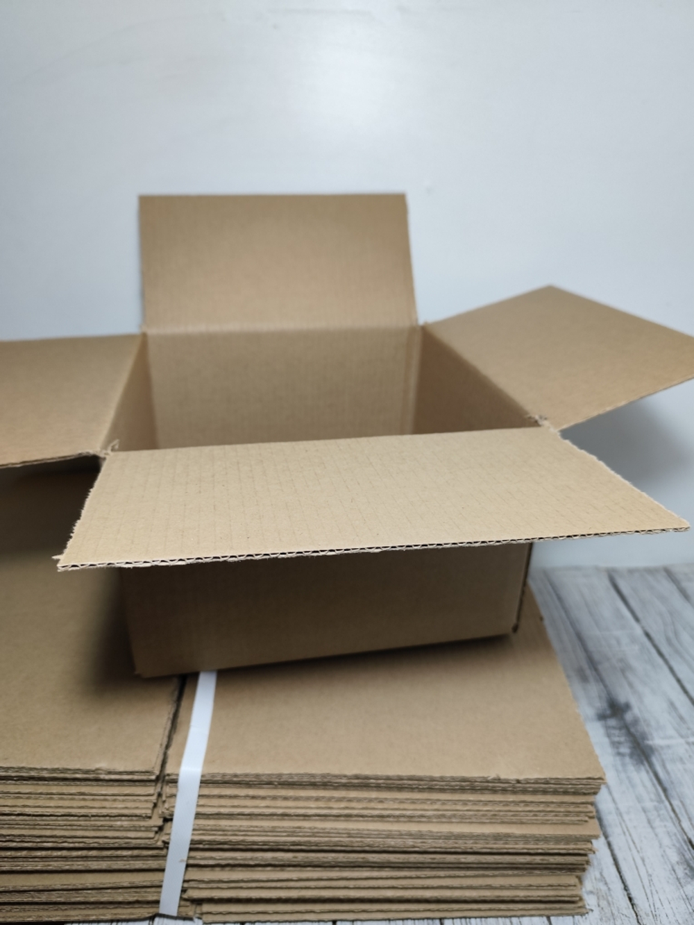 Коробка картонная, гофрокороб 250х250х150 мм - 20 шт