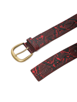 Ремень Из Иск. Кожи Vein Belt