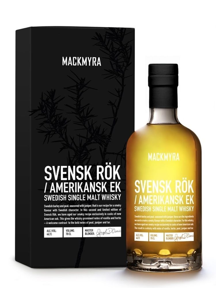 Виски Mackmyra Svensk Rok Amerikansk Ek Single Malt, 0,7 л.