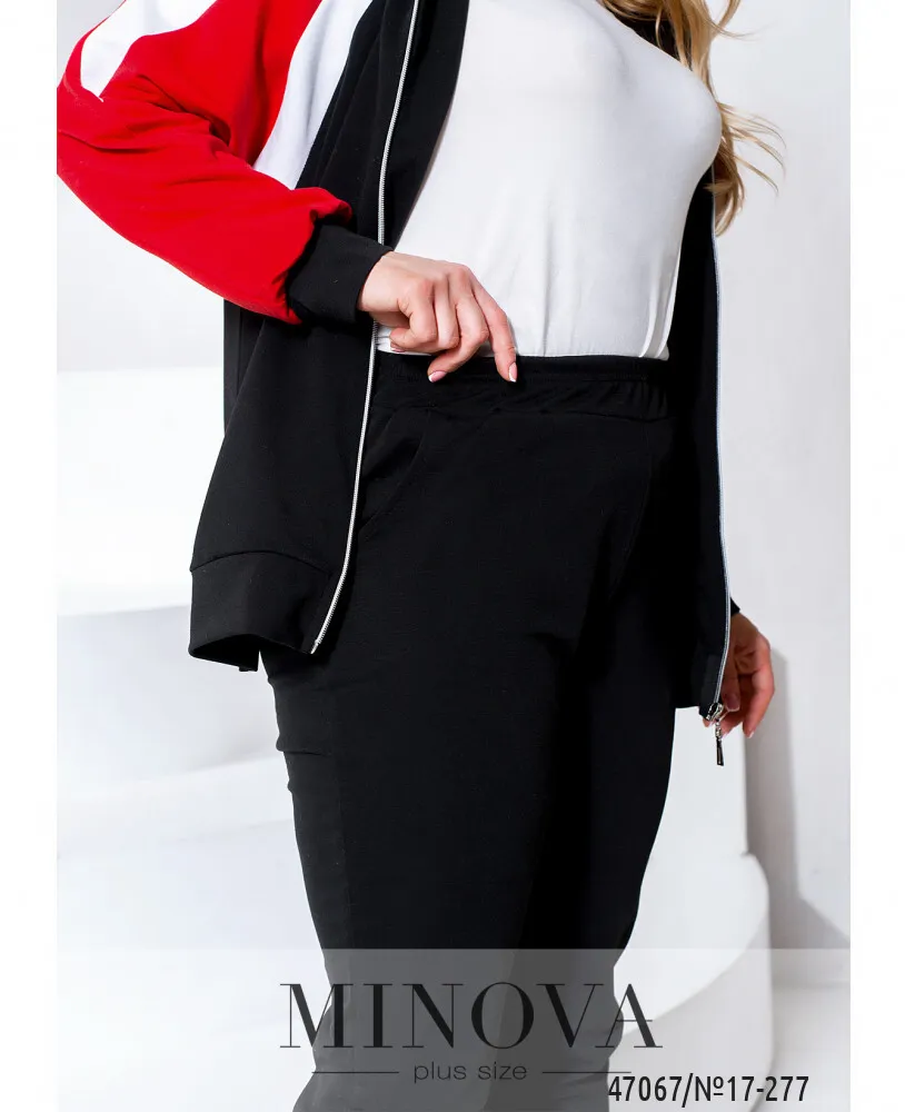 Костюм 17-277-красный-черный Minova