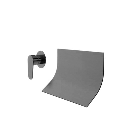 Встраиваемый смеситель для раковины с каскадным изливом ALEXIA 3616902GR графит