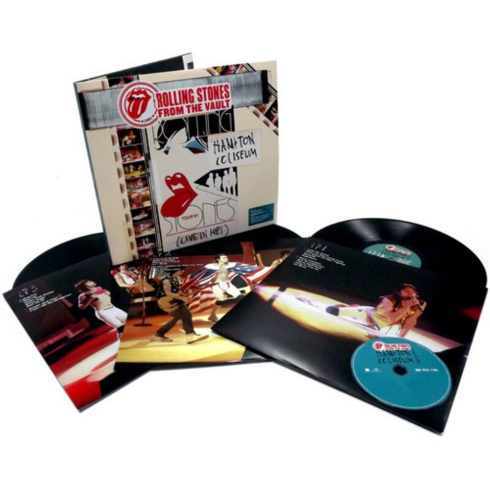 The Rolling Stones / Hampton Coliseum - Live In 1981 (3LP+DVD)