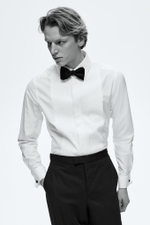 Рубашка-смокинг slim fit