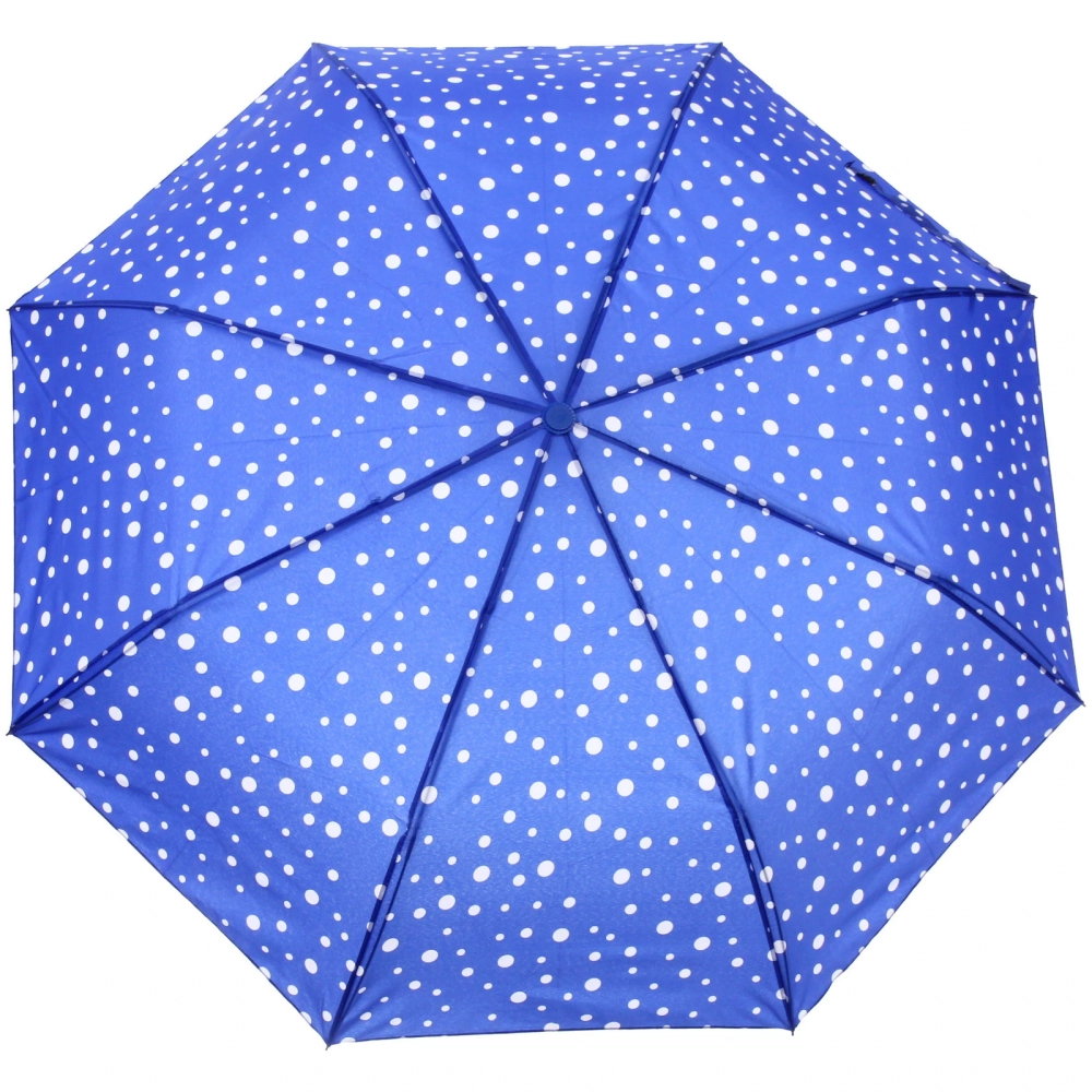 Зонт женский полуавтомат «Капли дождя», микс 6 цветов, 8 спиц, d-100см, длина в слож. виде 30см