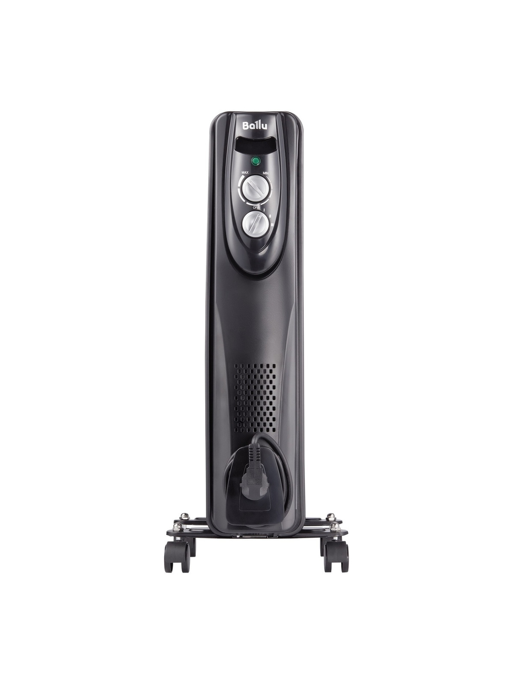 Масляный радиатор Ballu Classic black BOH/CL-09BRN 2000 (9 секций)