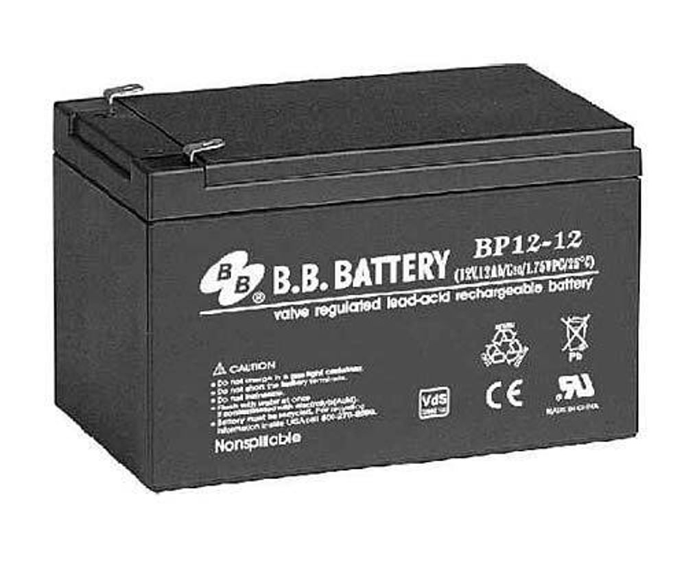 Аккумулятор B.B.BATTERY BP 12-12