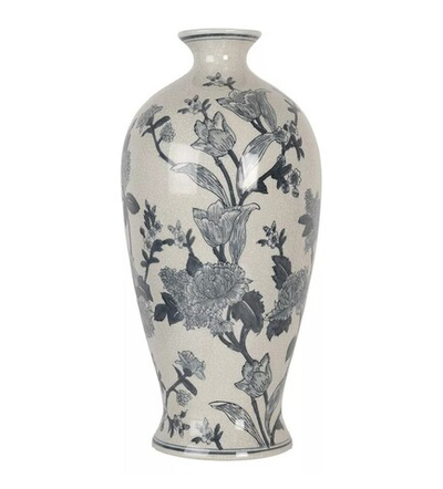 Ваза декоративная "Шарлот" большая Ø 21x44см Керамика