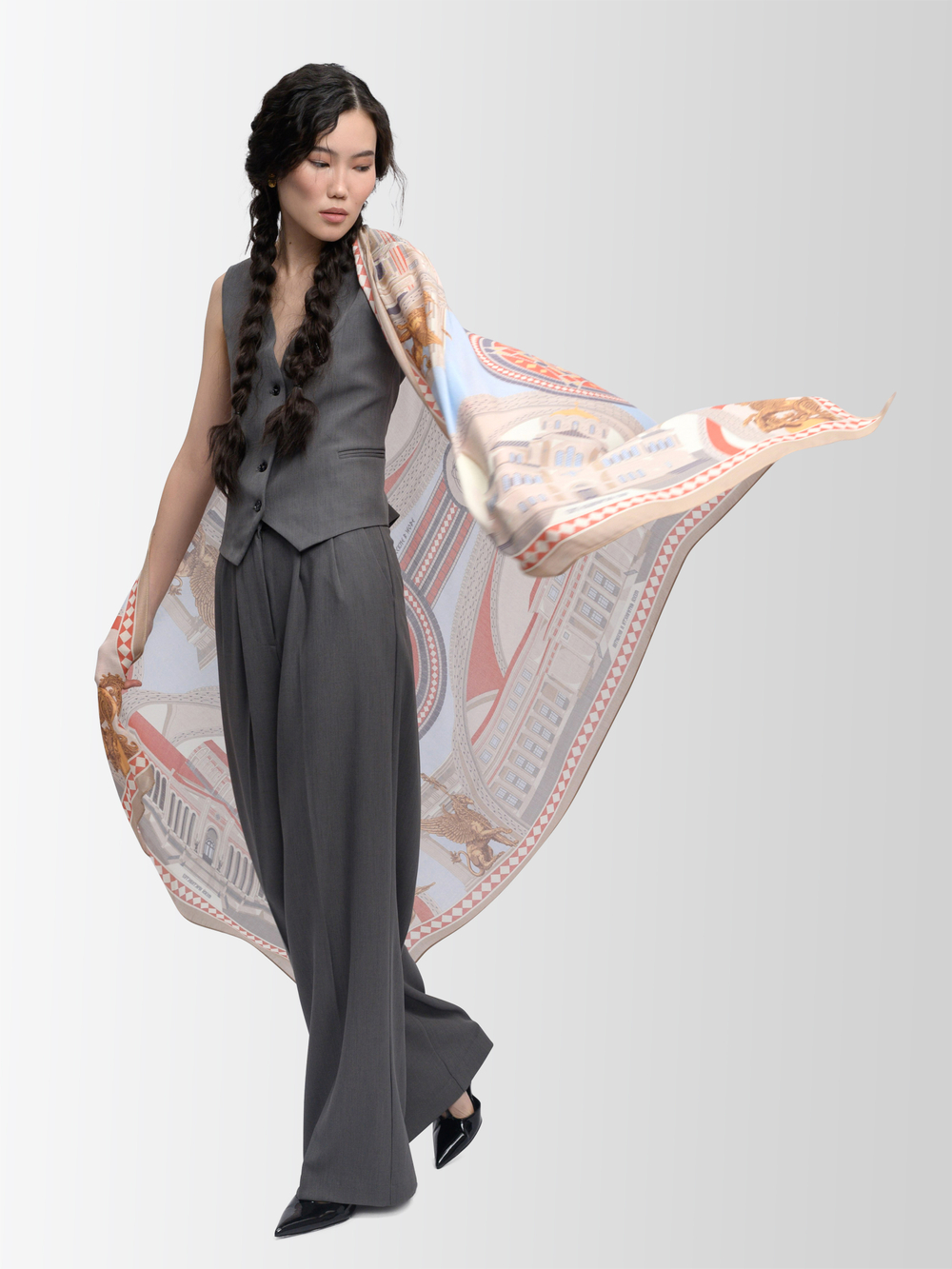 Палантин «Новый Херсонес» 100% вискоза