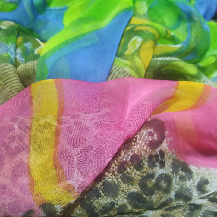 Платок шифон, (вискоза), 105 х 105 см 184500