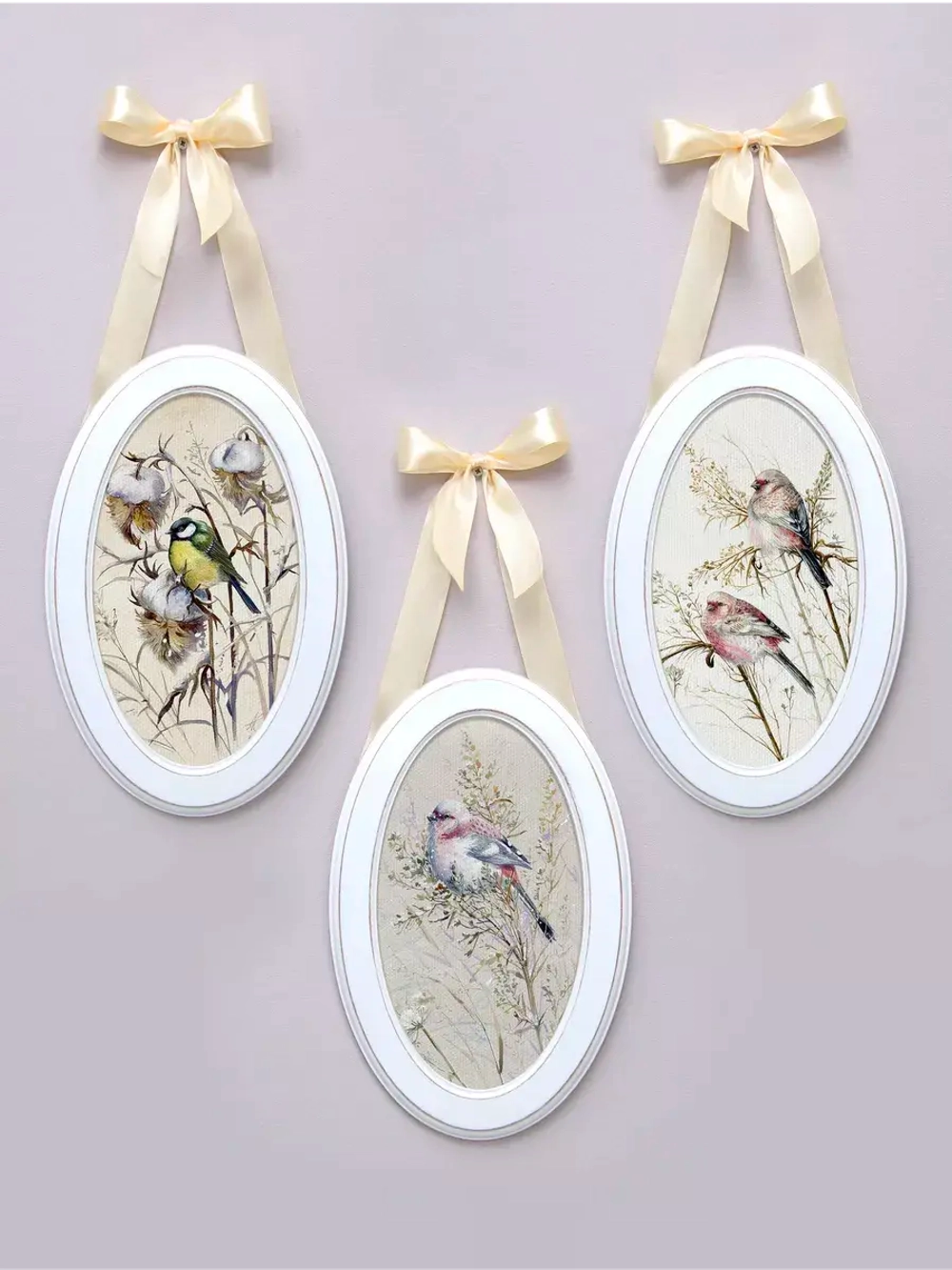 Панно на стену для интерьера 3 шт 28,5*18,5 см