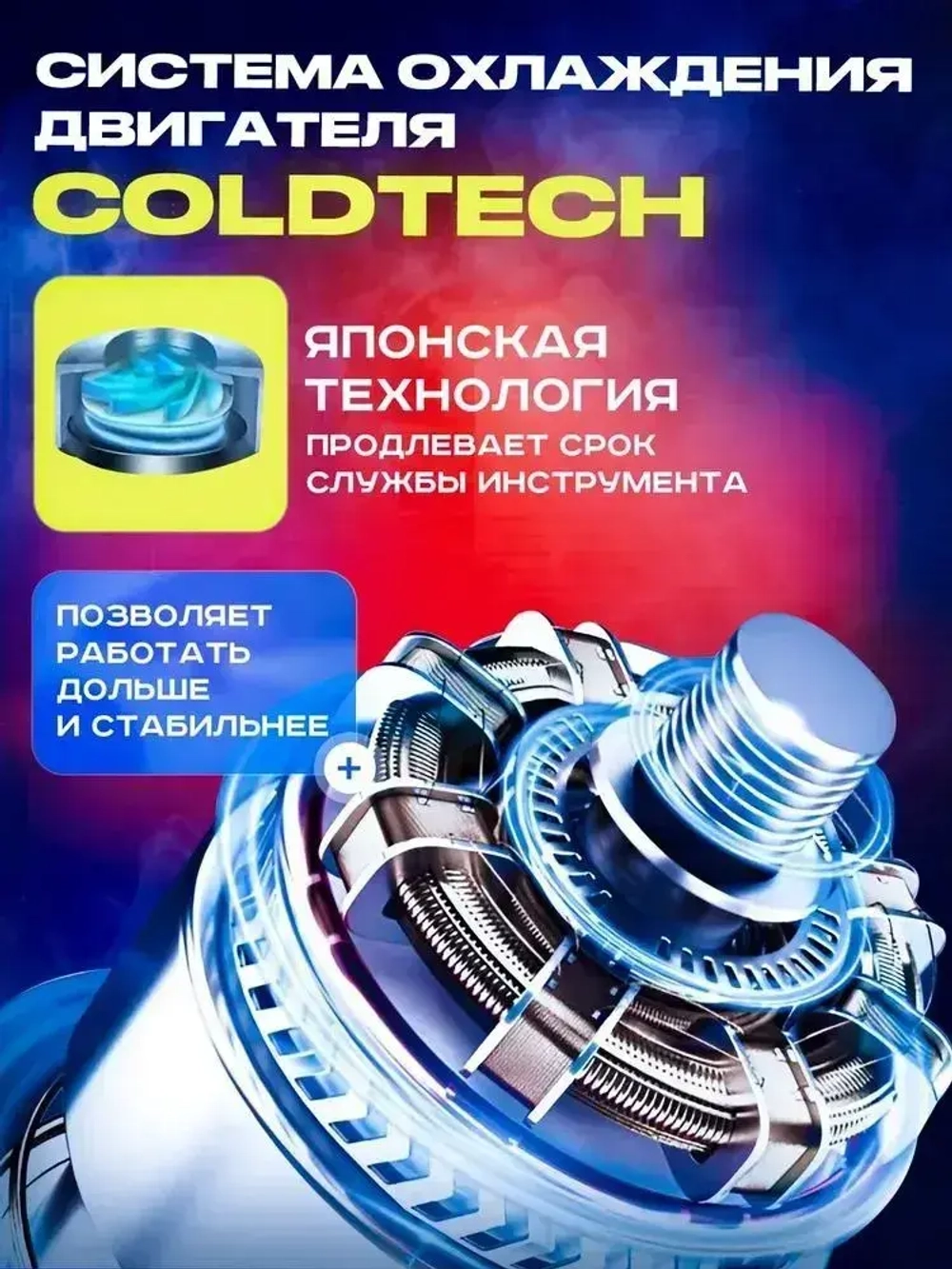 Riclend Гайковерт аккумуляторный ударный