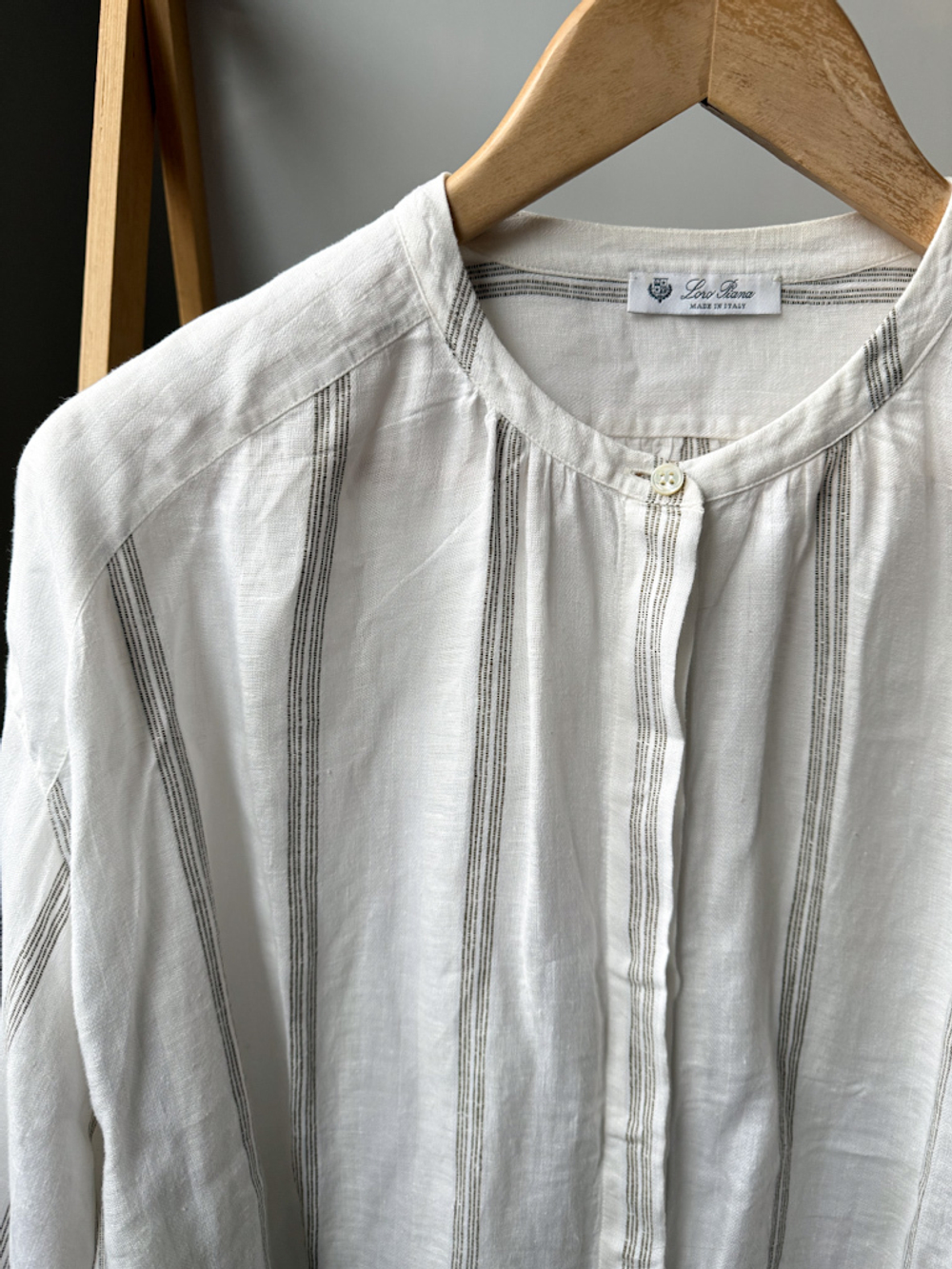 Льняная рубашка Loro Piana, S