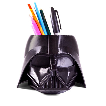 Подставка для карандашей (карандашница) Дарт Вейдер (Darth Vader), пластик, 3D печать