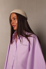 Рубашка О-силуэта