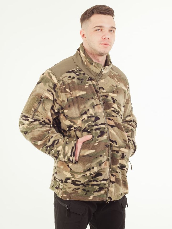 Кофта флисовая тактическая (мультикам)