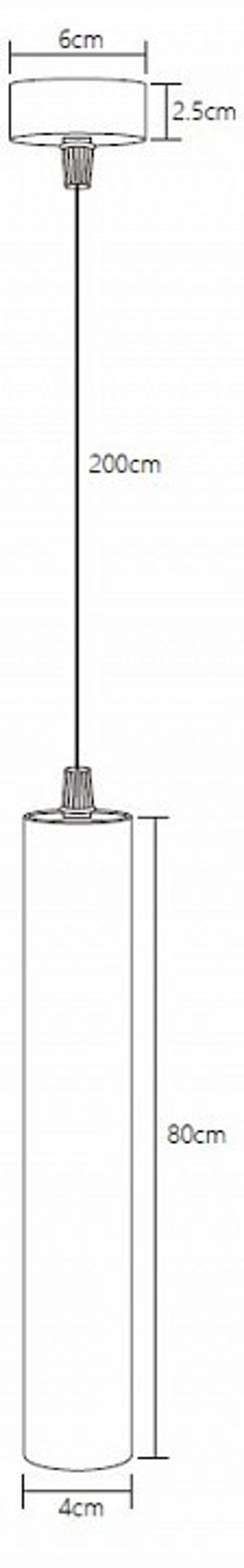 Подвесной светильник Fiberli Tube480 12110301