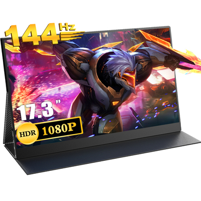 17.3" Портативный монитор с магнитным чехлом Uplays K8 FHD IPS 1920x1080, 144 Гц