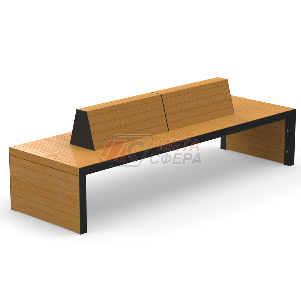 Скамейка двухсторонняя Линарес 250х80