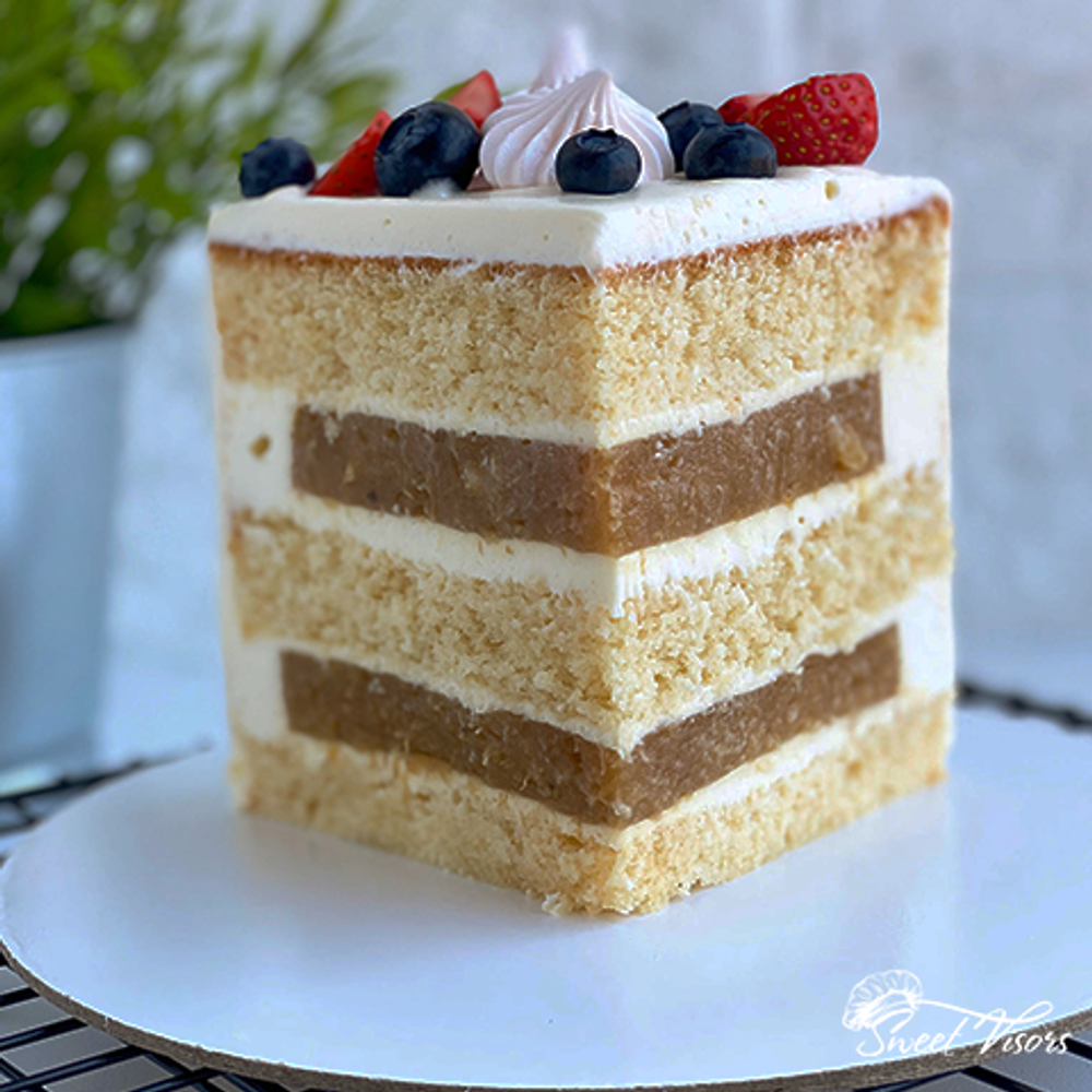 Торт Груша Банан. Кондитерская Sweet Visors | Сладкие Козырьки Светланы Дегтеревой. Торты и десерты на заказ в СПБ.