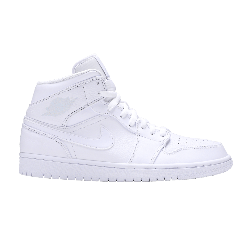 Кроссовки Jordan Air Jordan 1 Mid "Triple White"