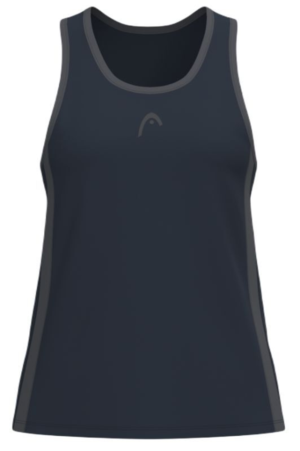 Футболка для девочки теннисная Head Girls Club 25 Tank - небесный