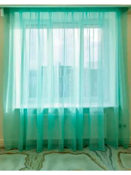 Тюль вуаль 240 х 150см 2шт