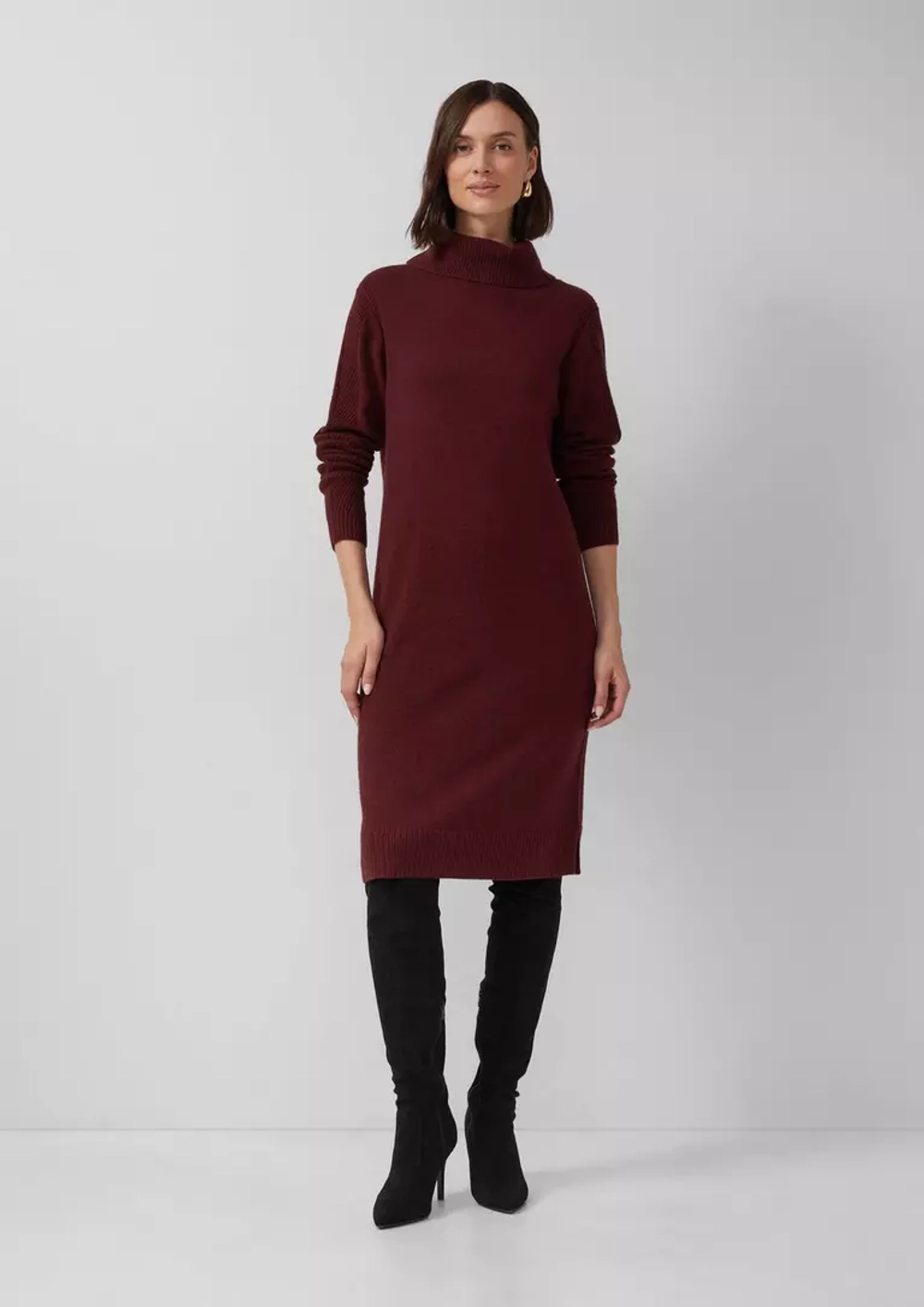 Вязаное миди-платье s.Oliver Black Label