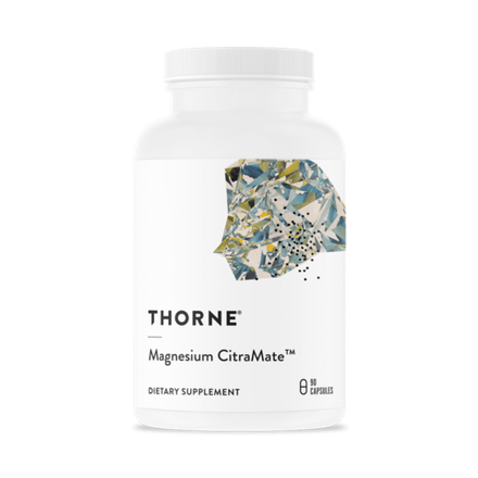 Thorne Research, Цитрат магния, Magnesium CitraMate, 90 капсул