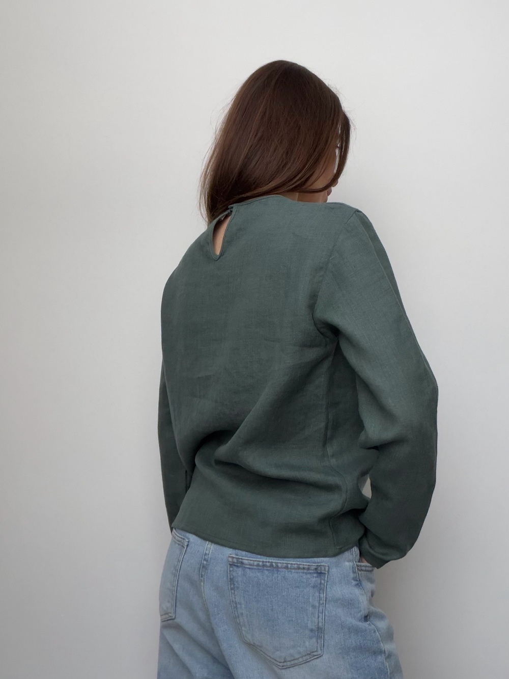 Футба льняная можжевельник